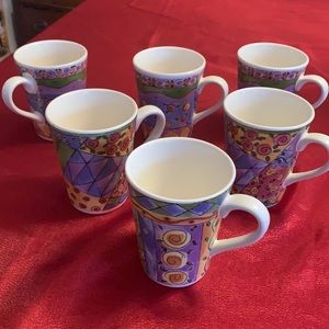 The Sweet Shoppe 12oz Mugs Assorted Styles Set of 6